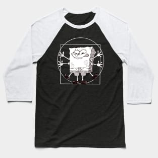 Vitruvian Spongebob - Baseball T-Shirt